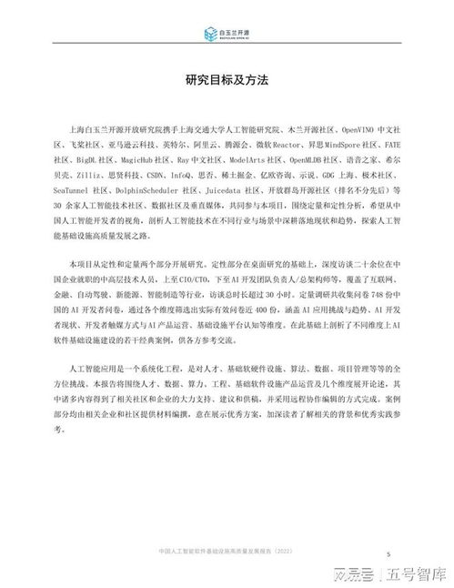 中國人工智能軟件基礎(chǔ)設(shè)施高質(zhì)量發(fā)展報告 人工智能基礎(chǔ)軟件開發(fā)