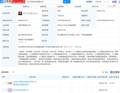 煌上煌成立科技公司，加碼人工智能基礎軟件開發業務